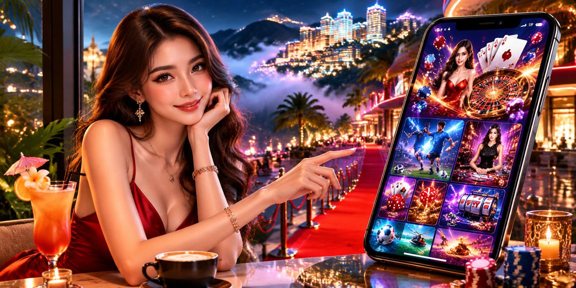 Pemain Genting Highlands membuka apl jackpot kasino slotmy di telefon