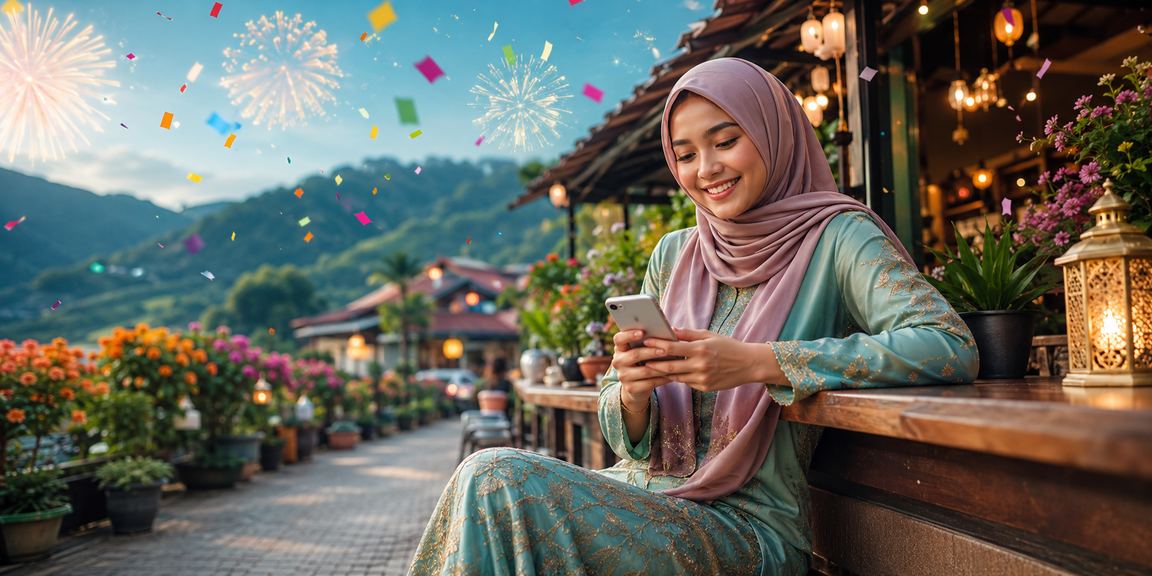 Pengguna Malaysia mendapat sokongan pelanggan slotmy melalui telefon semasa Hari Raya
