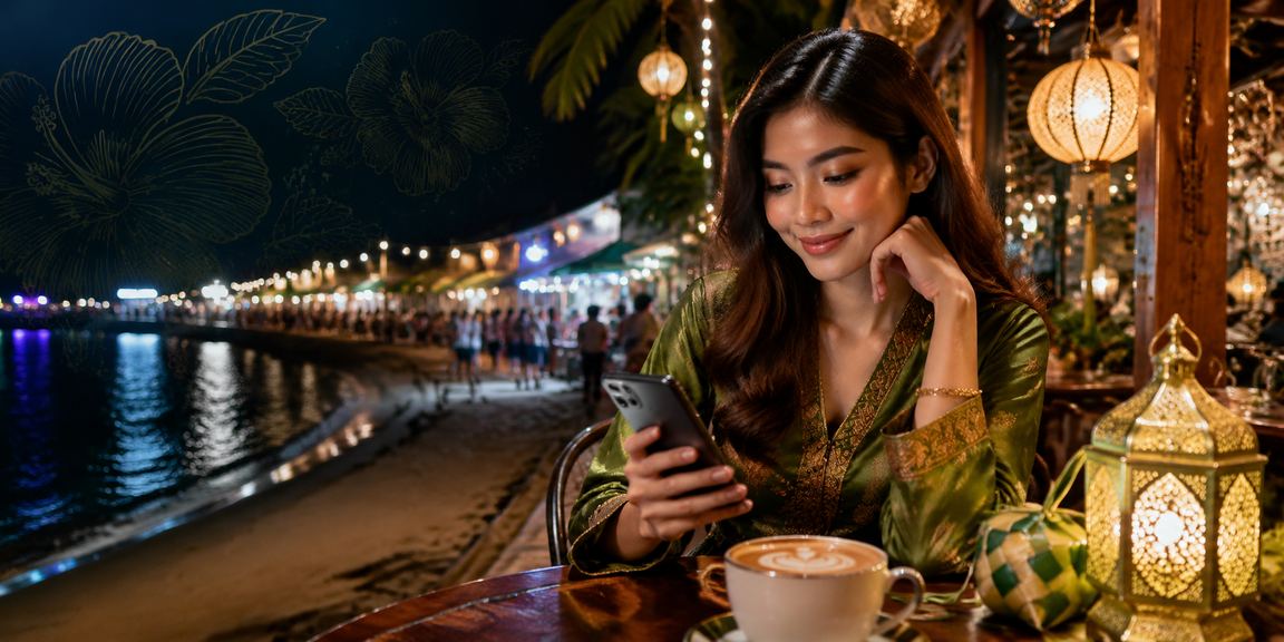 Pemain Malaysia menyambut kempen jackpot Hari Raya dalam apl mudah alih slotmy